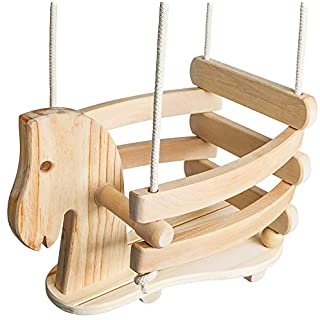 Toddler fits snugly and securely in this easy loading comfortable swing seat

A swing set with a restraint system that will keep the child secure

Includes weather resistant rope. Weight limit on swing: 50 pounds

Fits most backyard swing sets

Swing seat can be wiped clean easily and is weather resistant ; Minimal adult assembly required


